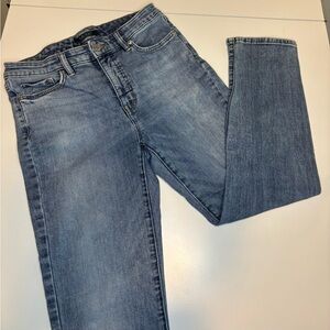 Lauren Ralph Lauren Med Wash Blue Premiere Straight Ankle Jeans Size 6
